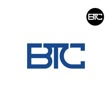 BTC Logo Harfi Monogram Tasarımı