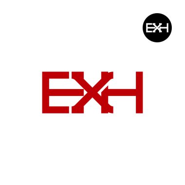 EXH Logo Harfi Monogram Tasarımı