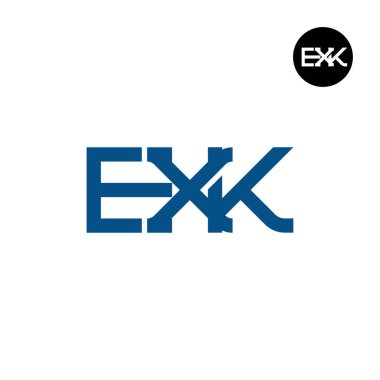 EXK Logo Harfi Monogram Tasarımı