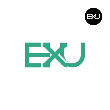 EXU Logo Harfi Monogram Tasarımı