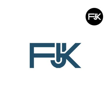 FJK Logo Harf Monogramı Tasarımı