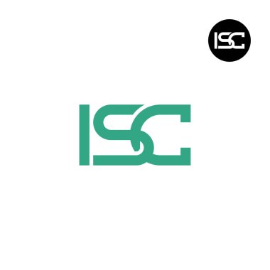 ISC Logo Harfi Monogram Tasarımı
