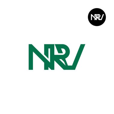 NRV Logo Harfi Monogram Tasarımı