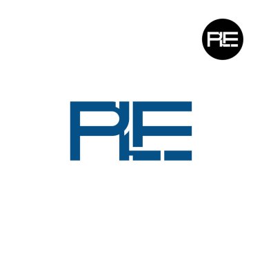 PLE Logo Harfi Monogram Tasarımı