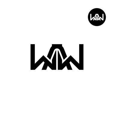 WAW Logo Harfi Monogram Tasarımı