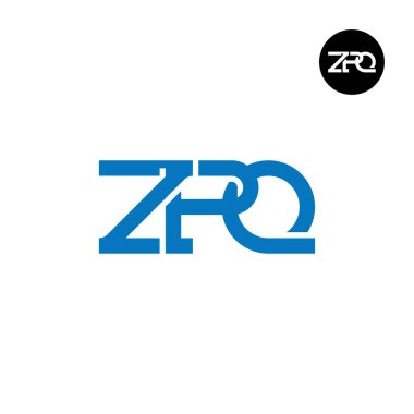 ZPQ Logo Harf Monogramı Tasarımı