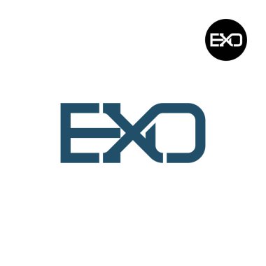 EXO Logo Harfi Monogram Tasarımı