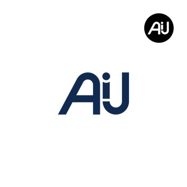 AIJ Logo Harf Monogramı Tasarımı