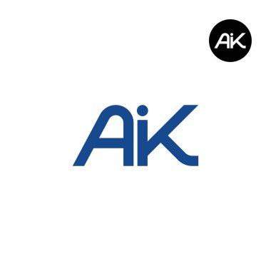 AIK Logo Harf Monogramı Tasarımı