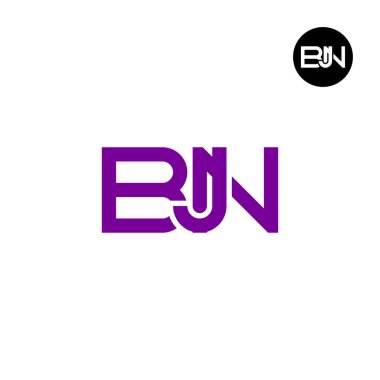 BJN Logo Harf Monogramı Tasarımı