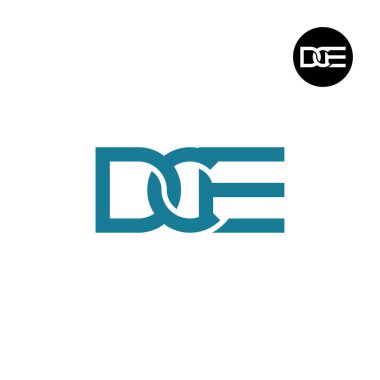 DCE Logo Harfi Monogram Tasarımı