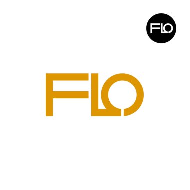 FLO Logo Harfi Monogram Tasarımı