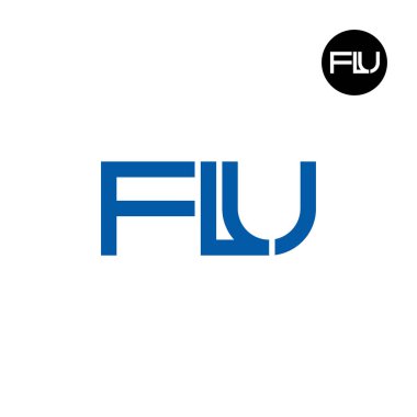 FLU Logo Harf Monogramı Tasarımı
