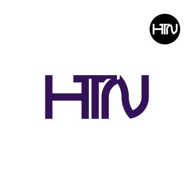 HTN Logo Letter Monogram Design clipart