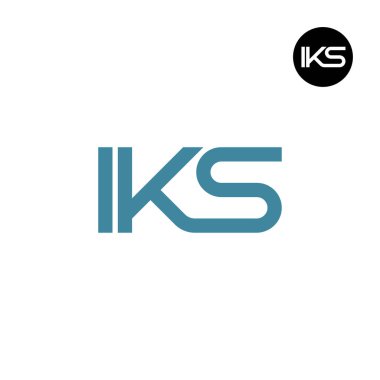 IKS Logo Harfi Monogram Tasarımı