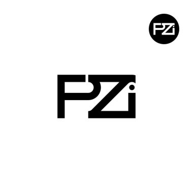 PZI Logo Harf Monogramı Tasarımı