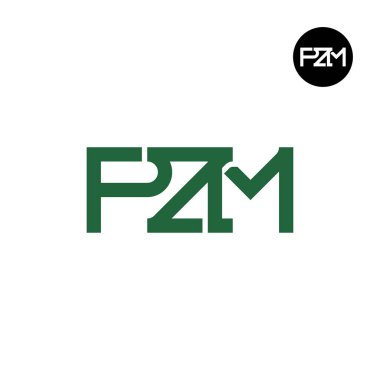 PZM Logo Harf Monogramı Tasarımı