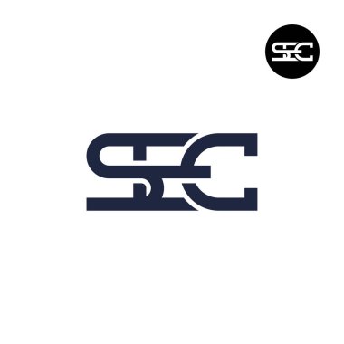 SEC Logo Harfi Monogram Tasarımı