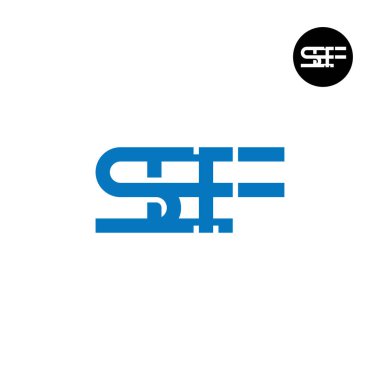 SEF Logo Harfi Monogram Tasarımı