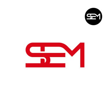 SEM Logo Harfi Monogram Tasarımı