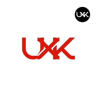 UXK Logo Harf Monogramı Tasarımı