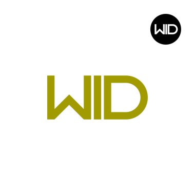 WID Logo Harf Monogramı Tasarımı