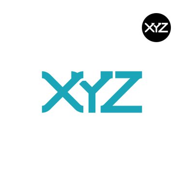 XYZ Logo Harf Monogramı Tasarımı