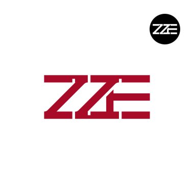 ZZE Logo Harfi Monogram Tasarımı