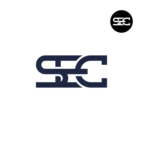 SEC Logo Harfi Monogram Tasarımı