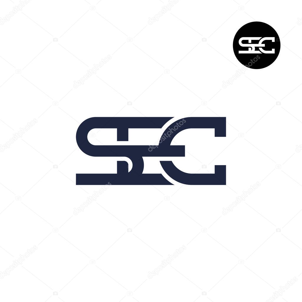 SEC Logo Letter Monogram Design