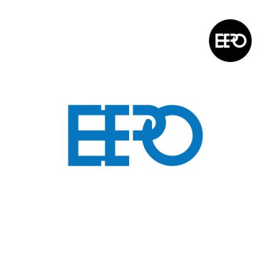 EPO Logo Letter Monogram Design clipart