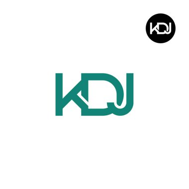 KDJ Logo Harf Monogramı Tasarımı