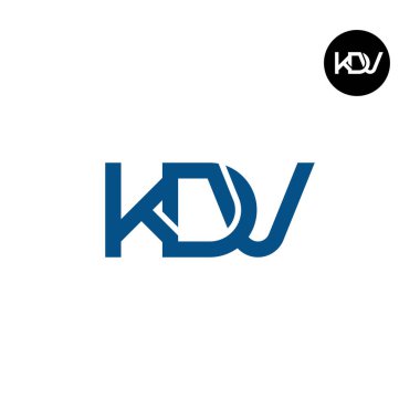 KDV Logo Harf Monogramı Tasarımı