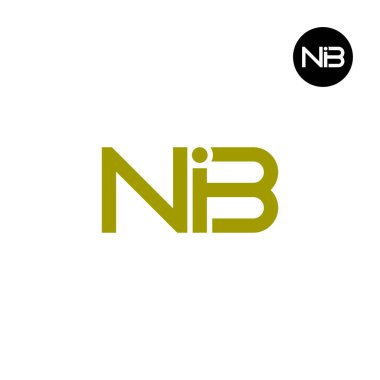 NIB Logo Harf Monogramı Tasarımı