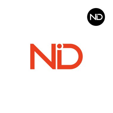 NID Logo Harfi Monogram Tasarımı