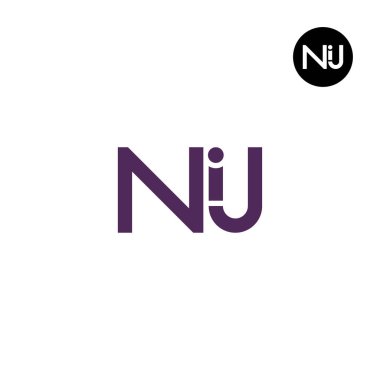NIJ Logo Harf Monogramı Tasarımı