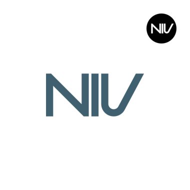 NIV Logo Harf Monogramı Tasarımı