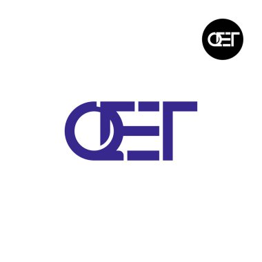 QET Logo Harfi Monogram Tasarımı