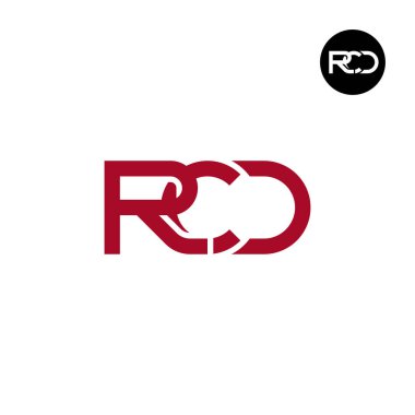 RCD Logo Harfi Monogram Tasarımı