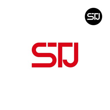 STJ Logo Harfi Monogram Tasarımı