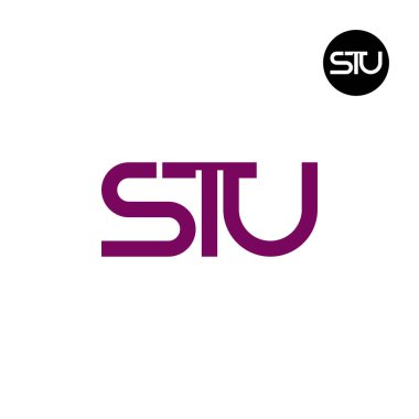 STU Logo Harfi Monogram Tasarımı