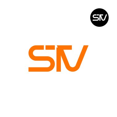 STV Logo Harfi Monogram Tasarımı