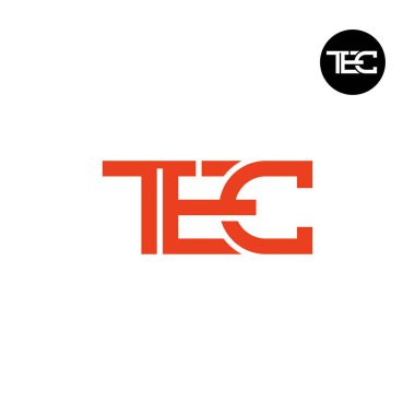 TEC Logo Harfi Monogram Tasarımı