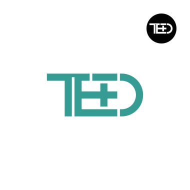 TED Logo Harfi Monogram Tasarımı