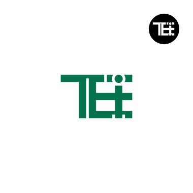 TEI Logo Harfi Monogram Tasarımı