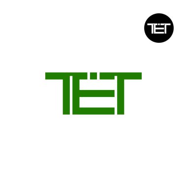 TET Logo Harfi Monogram Tasarımı