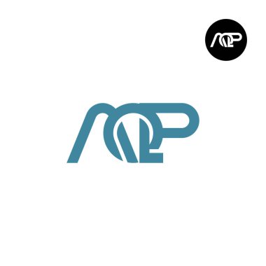 AQP Logo Harfi Monogram Tasarımı