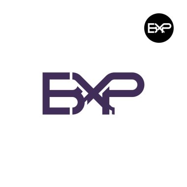 BXP Logo Harfi Monogram Tasarımı