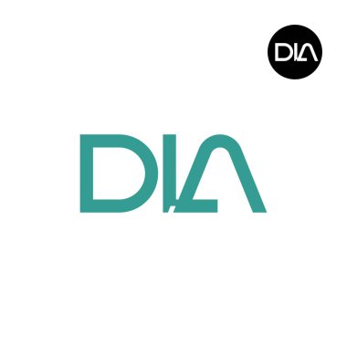 DLA Logo Harfi Monogram Tasarımı