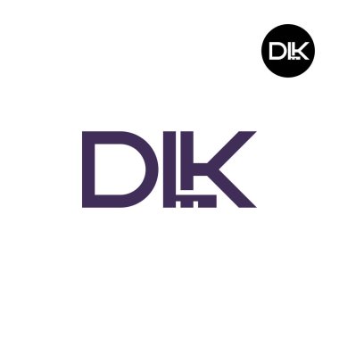 DLK Logo Harf Monogramı Tasarımı